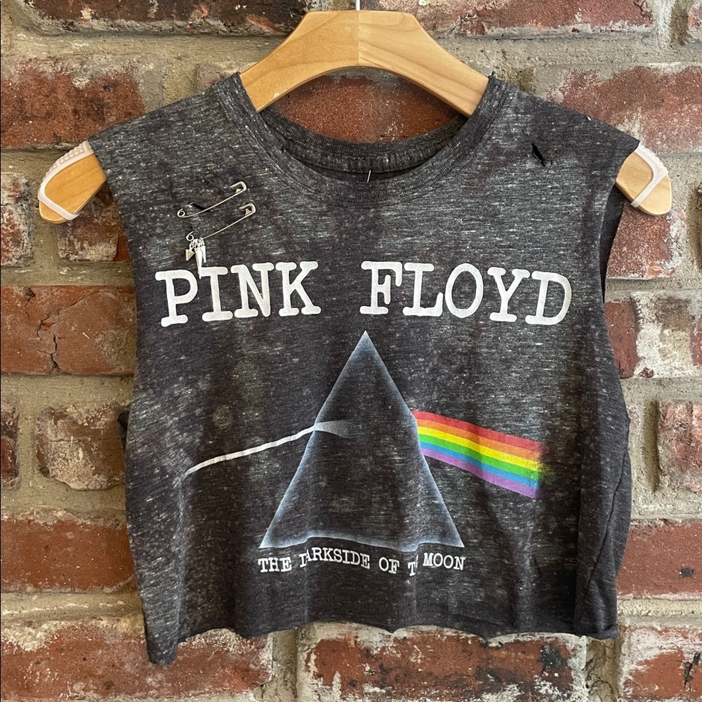 Pink Floyd Dark Side Tank Top - Charcoal